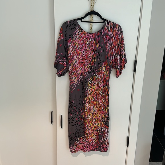 Beautiful Ali Ro Rouched Multi Color Dress - Picture 2 of 2